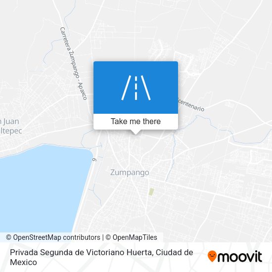 Privada Segunda de Victoriano Huerta map