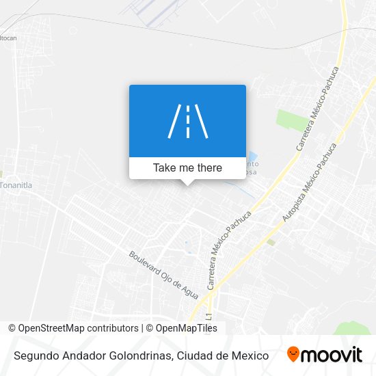 Mapa de Segundo Andador Golondrinas
