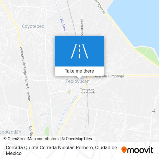 Cerrada Quinta Cerrada Nicolás Romero map