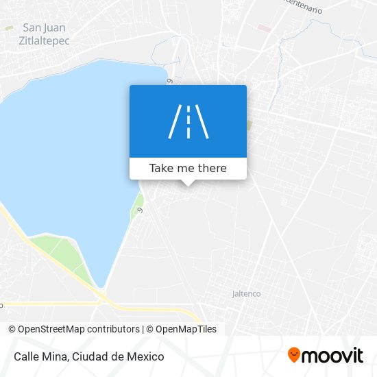 Mapa de Calle Mina