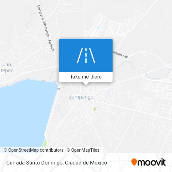 Cerrada Santo Domingo map