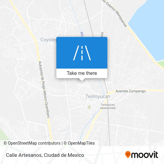 Calle Artesanos map