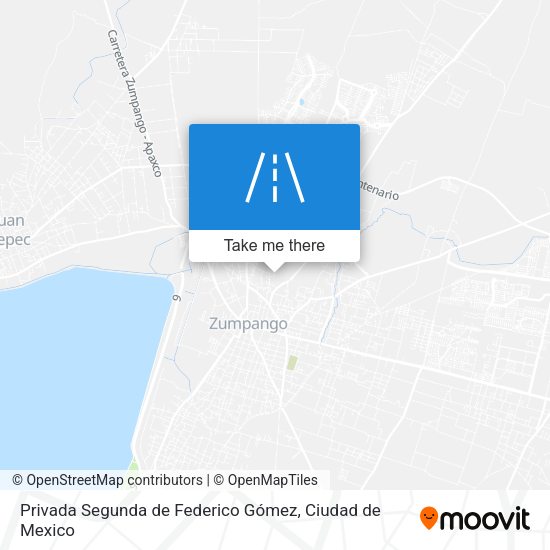 Privada Segunda de Federico Gómez map
