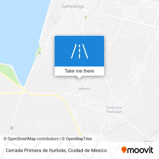 Cerrada Primera de Iturbide map