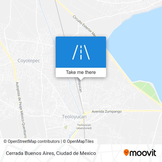 Cerrada Buenos Aires map