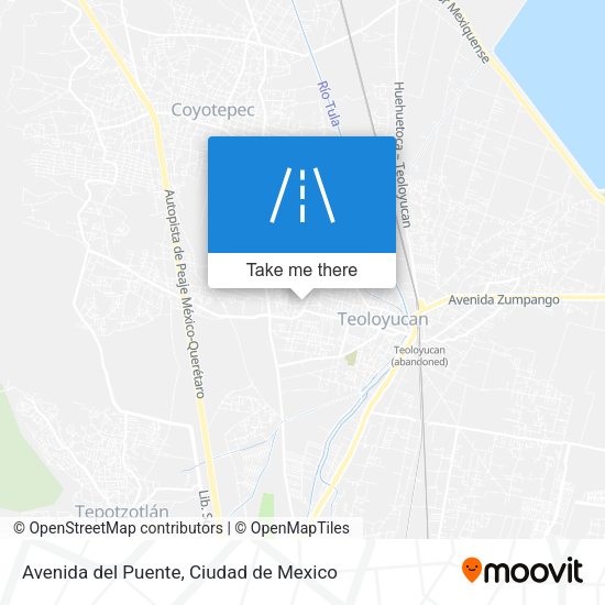 Avenida del Puente map