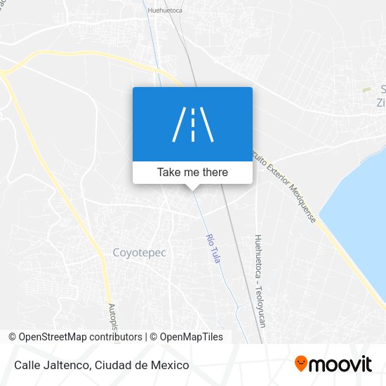 Calle Jaltenco map