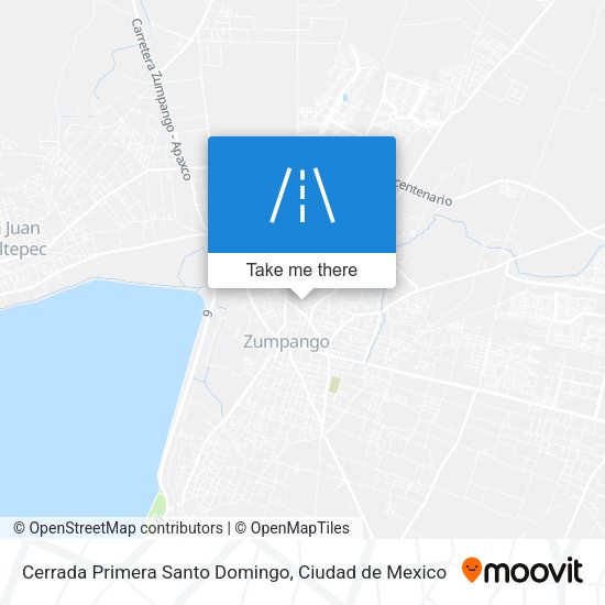 Cerrada Primera Santo Domingo map