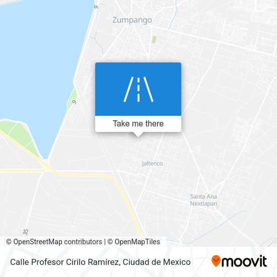 Calle Profesor Cirilo Ramírez map