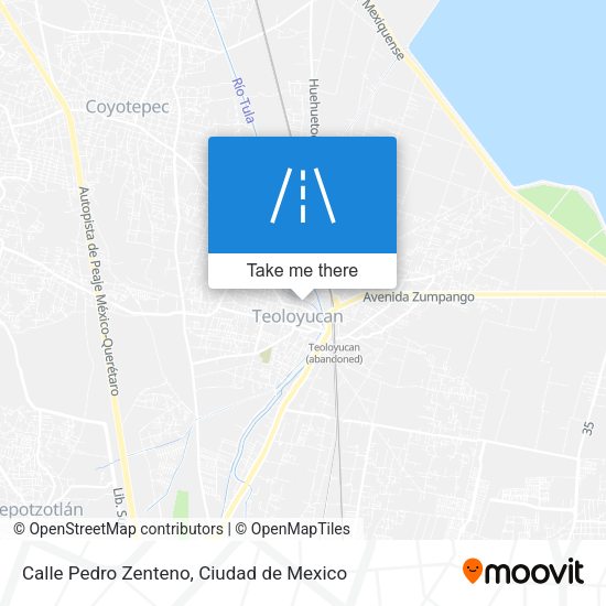Calle Pedro Zenteno map