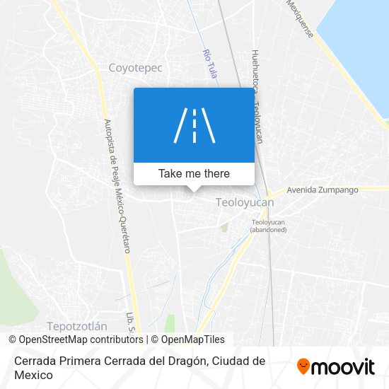 Mapa de Cerrada Primera Cerrada del Dragón