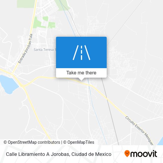 Calle Libramiento A Jorobas map