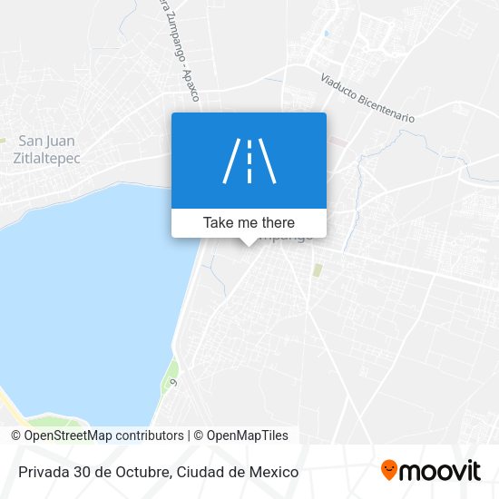 Privada 30 de Octubre map