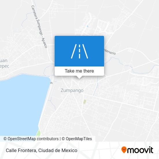 Calle Frontera map