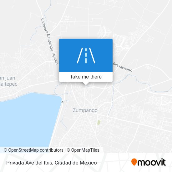 Mapa de Privada Ave del Ibis