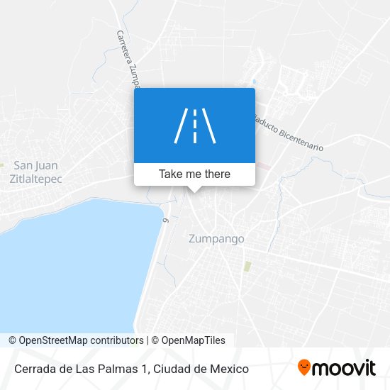 Mapa de Cerrada de Las Palmas 1