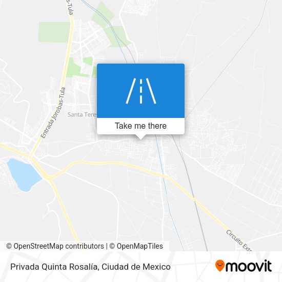 Mapa de Privada Quinta Rosalía
