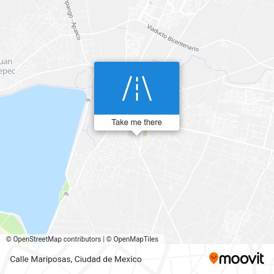 Calle Mariposas map