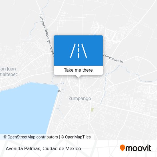Avenida Palmas map