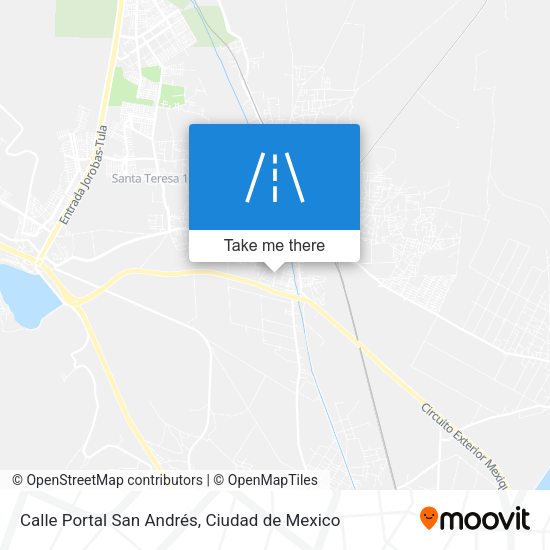 Calle Portal San Andrés map