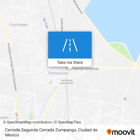 Cerrada Segunda Cerrada Zumpango map