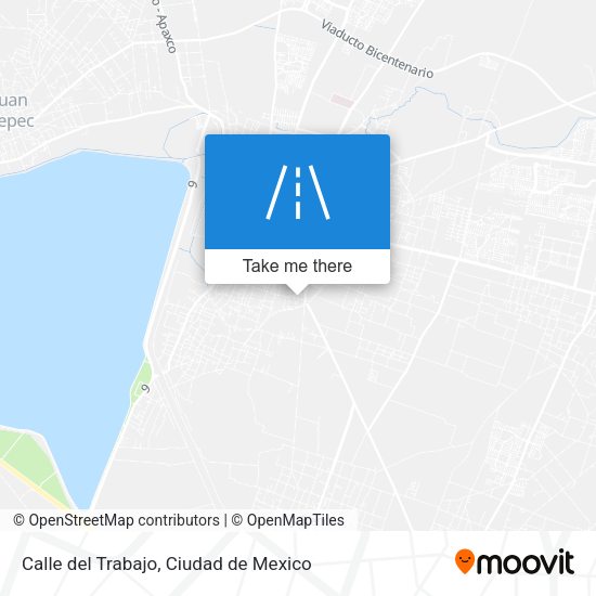 Mapa de Calle del Trabajo
