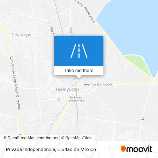 Privada Independencia map