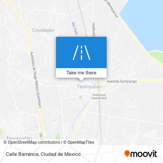 Calle Barranca map