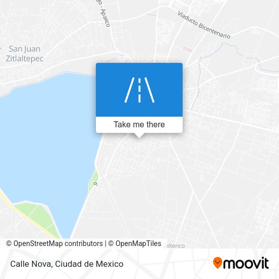 Mapa de Calle Nova
