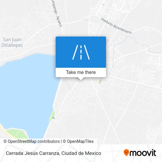 Mapa de Cerrada Jesús Carranza