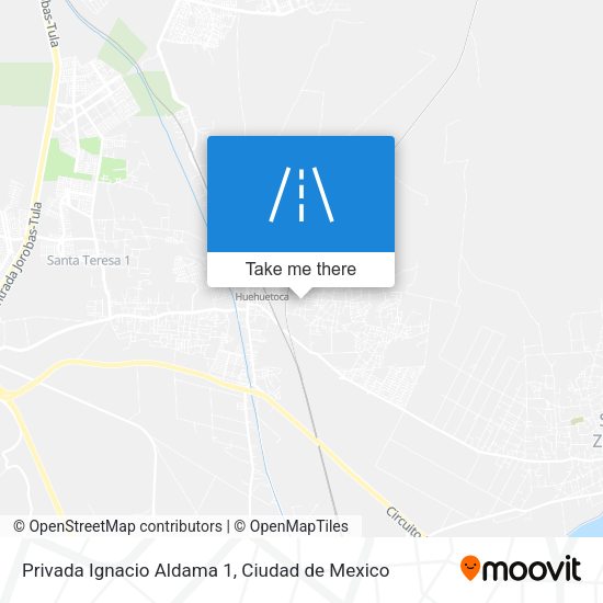 Mapa de Privada Ignacio Aldama 1