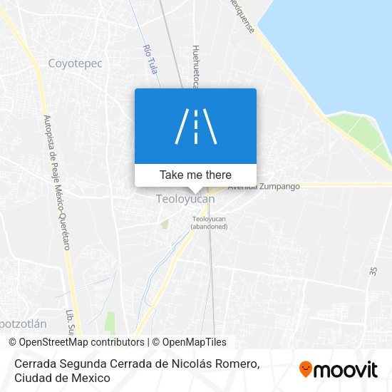 Cerrada Segunda Cerrada de Nicolás Romero map