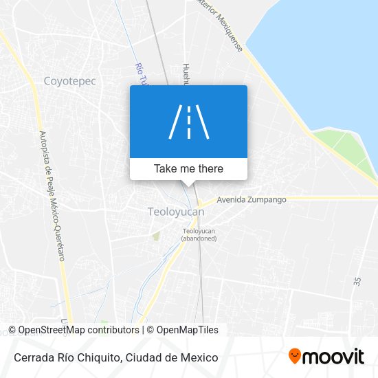 Mapa de Cerrada Río Chiquito