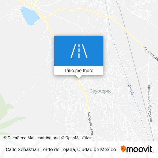 Mapa de Calle Sebastián Lerdo de Tejada