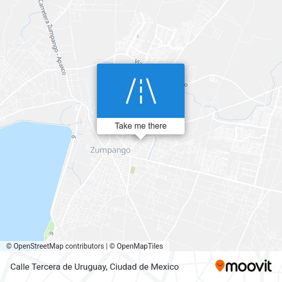 Calle Tercera de Uruguay map