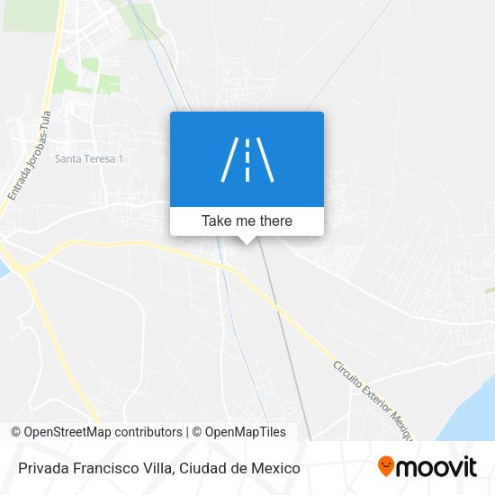 Mapa de Privada Francisco Villa