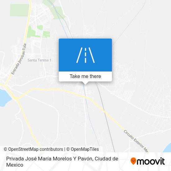 Privada José María Morelos Y Pavón map
