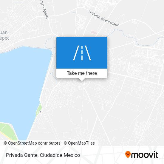 Privada Gante map