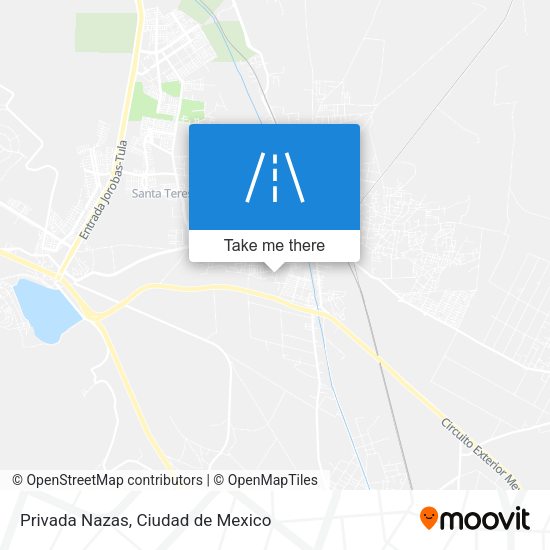 Mapa de Privada Nazas