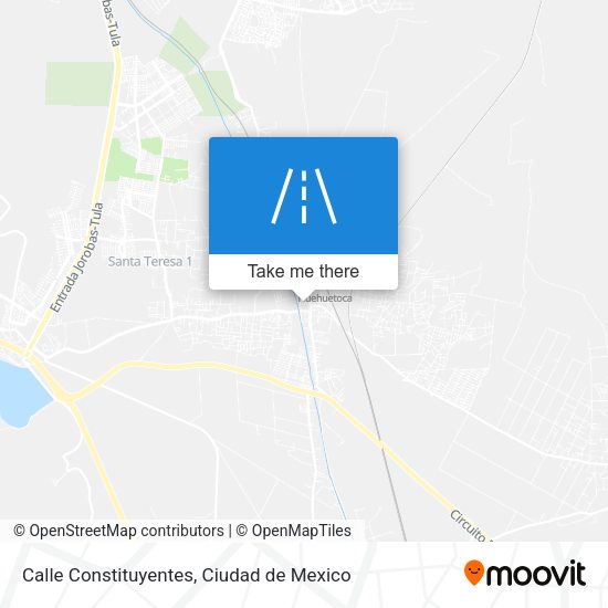 Calle Constituyentes map
