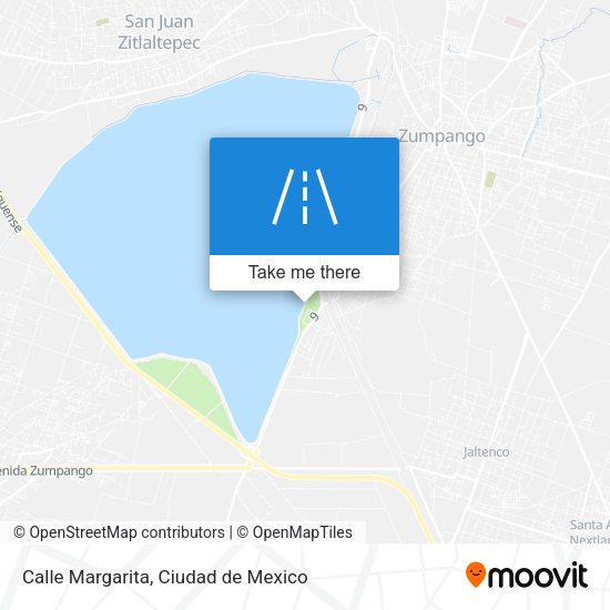 Mapa de Calle Margarita