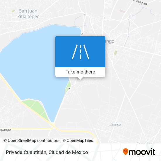 Mapa de Privada Cuautitlán