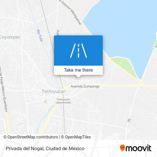 Mapa de Privada del Nogal