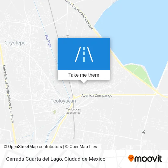 Cerrada Cuarta del Lago map