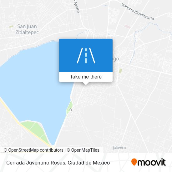 Cerrada Juventino Rosas map