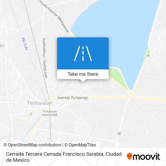 Cerrada Tercera Cerrada Francisco Sarabia map