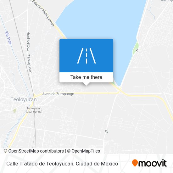 Calle Tratado de Teoloyucan map