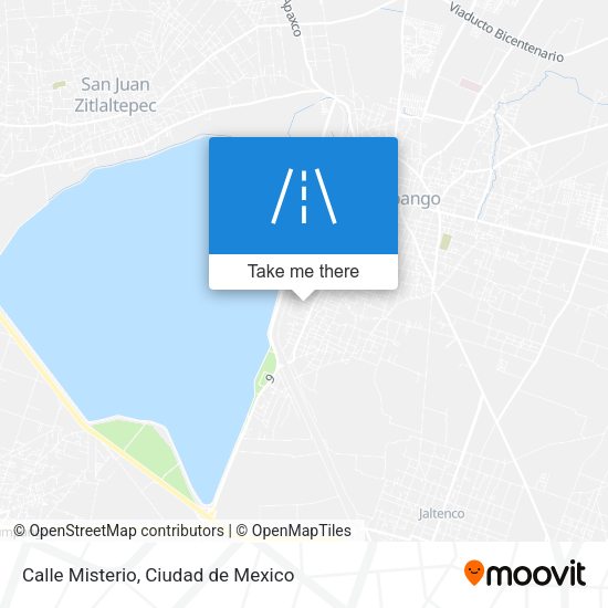 Calle Misterio map