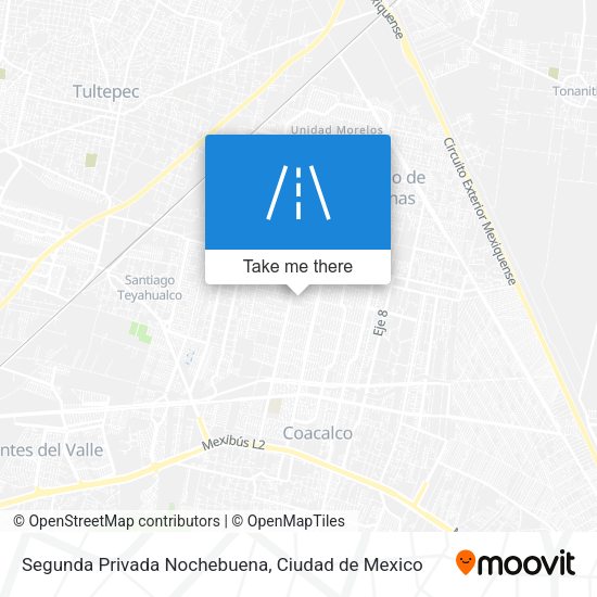 Segunda Privada Nochebuena map