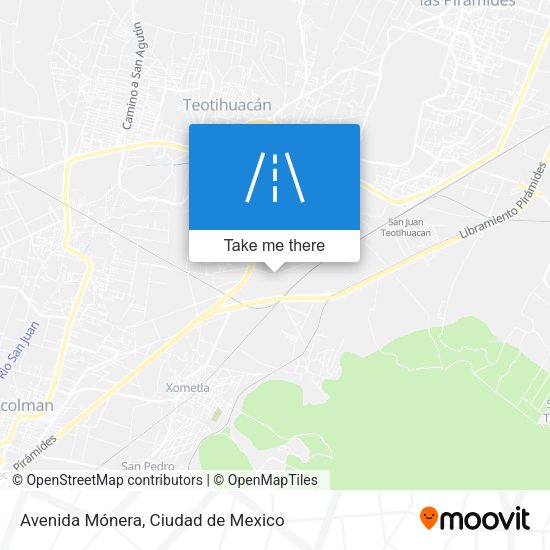 Avenida Mónera map